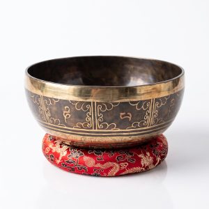 Tibetan antique singing bowl [Scale: Ab]