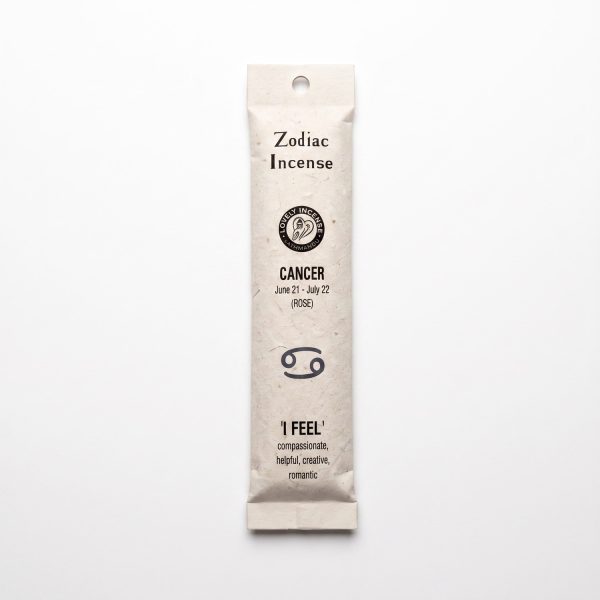 Cancer Zodiac Incense, Rose