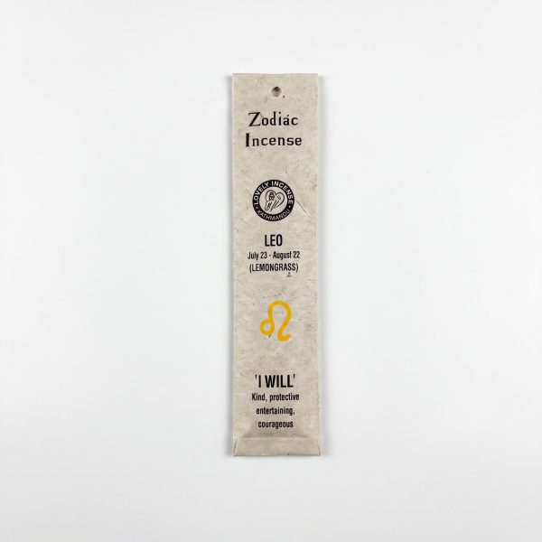 Leo Zodiac Incense, Lemongrass