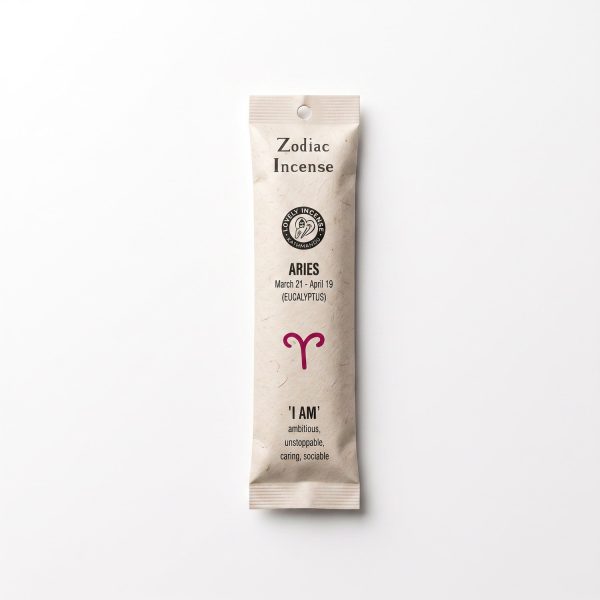 Aries Zodiac Incense, Eucalyptus